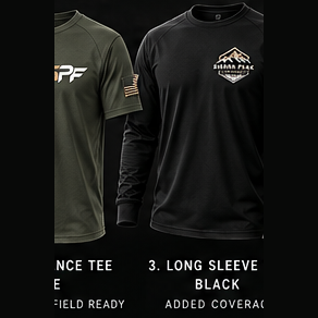 Sierra Peak Long Sleeve Black