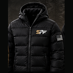 SPF Puffer Jacket Black